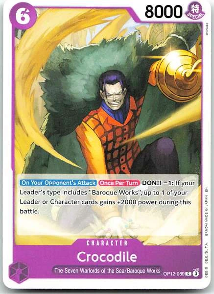 Crocodile - Legacy of the Master #OP12-069