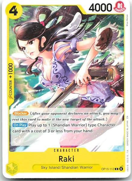 Raki - Wings of the Captain #OP15-112