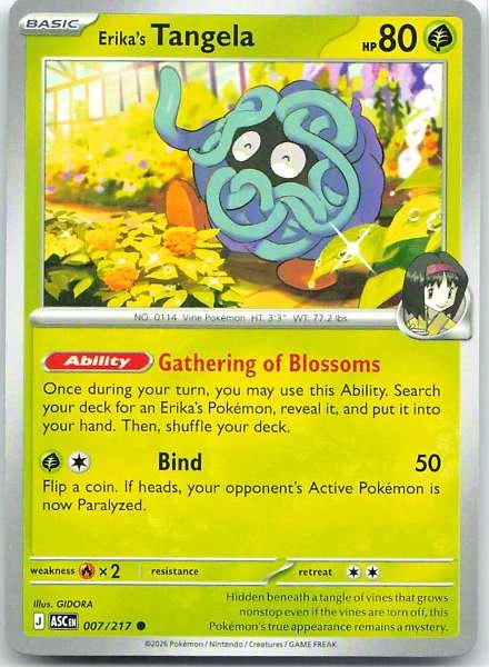 Erika's Tangela - Ascended Heroes #007/217