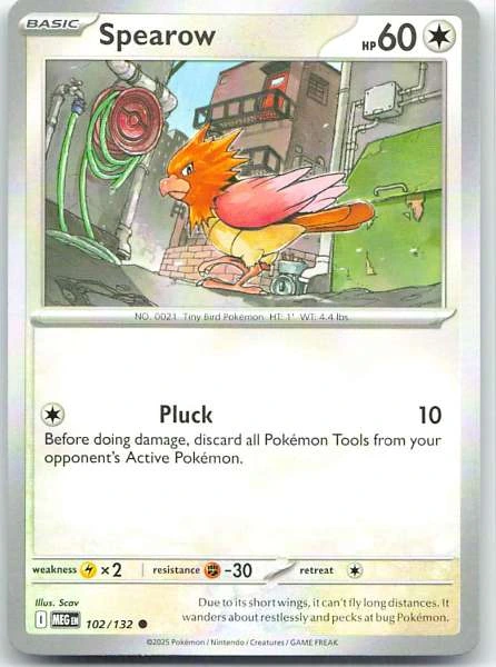 Spearow - Mega Evolution #102/132
