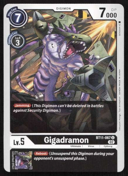 Gigadramon - Dimensional Phase #BT11-067