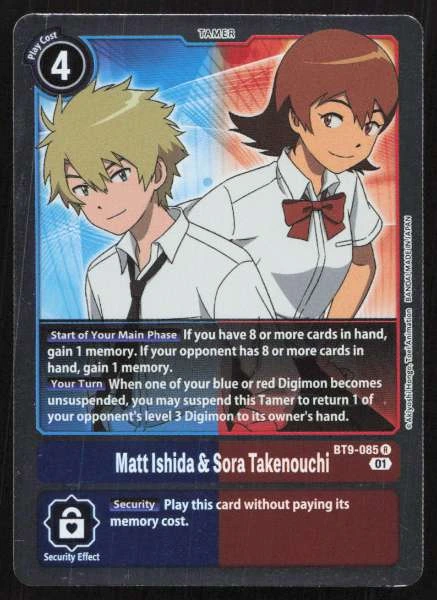 Matt Ishida & Sora Takenouchi - X Record #BT9-085