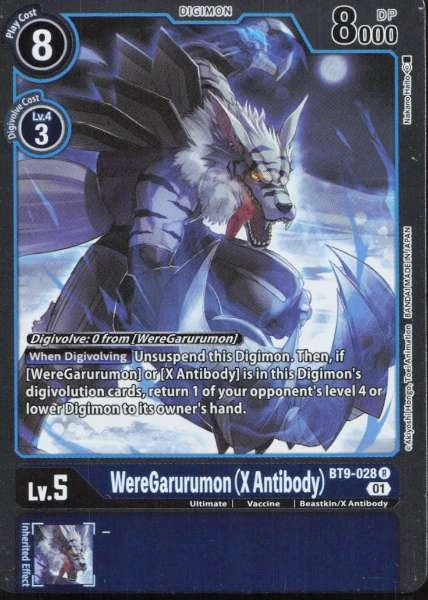 WereGarurumon (X Antibody) - X Record #BT9-028