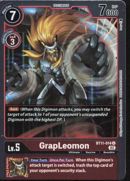 GrapLeomon - Dimensional Phase, Dual Revolution, Great Legend #BT11-014