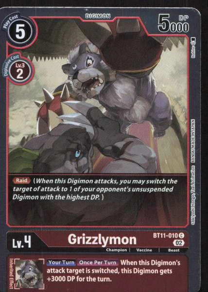 Grizzlymon - Dimensional Phase, Dual Revolution #BT11-010