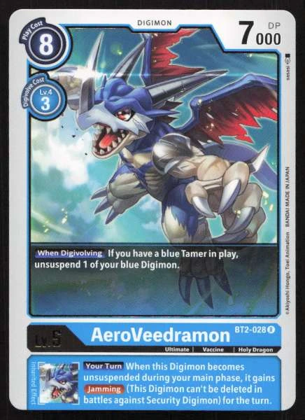 AeroVeedramon - Battle of Omni #BT2-028