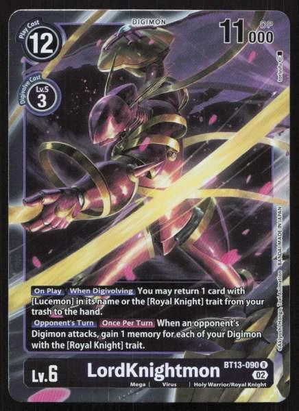 LordKnightmon - Versus Royal Knights #BT13-090