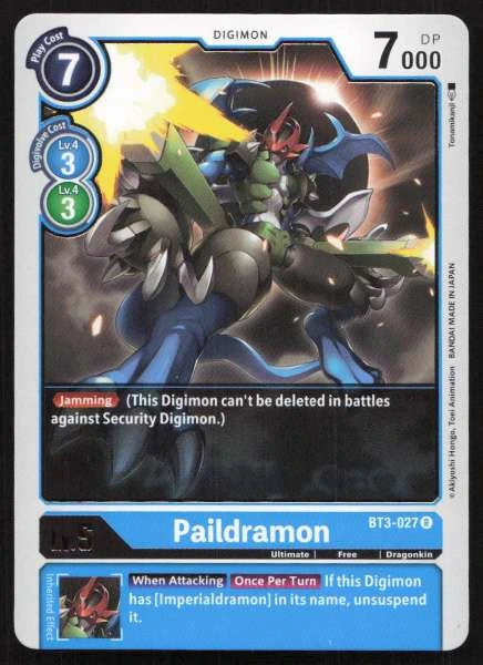 Paildramon - BT3 Union Impact #BT3-027