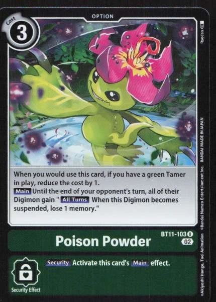 Poison Powder - Dimensional Phase #BT11-103
