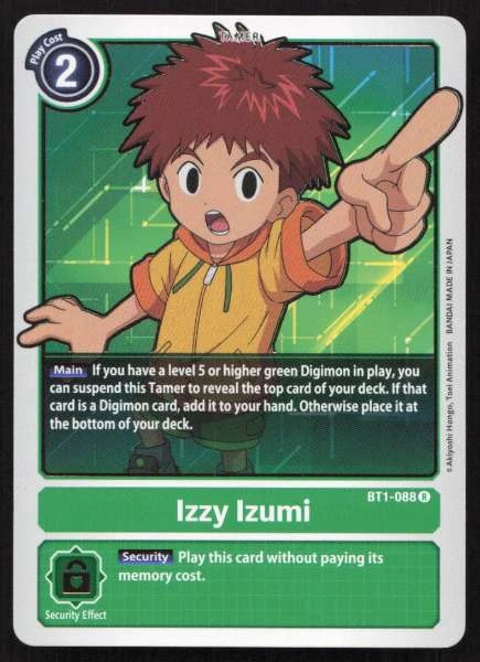 Izzy Izumi - Release Special Booster 1.0 #BT1-088
