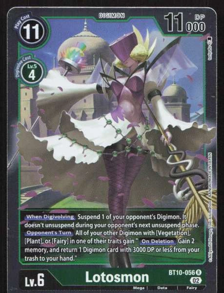 Lotosmon - Xros Encounter #BT10-056