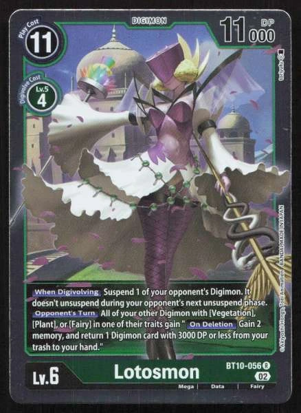 Lotosmon - Xros Encounter #BT10-056