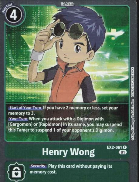 Henry Wong - Digital Hazard #EX2-061