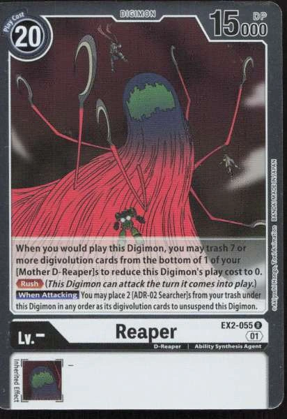 Reaper - Digital Hazard #EX2-055