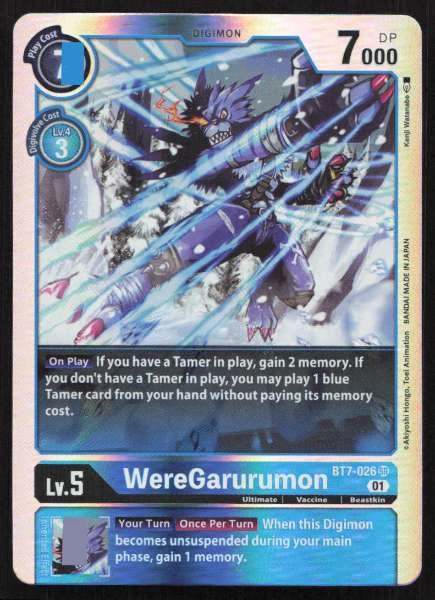 WereGarurumon - Next Adventure #BT7-026