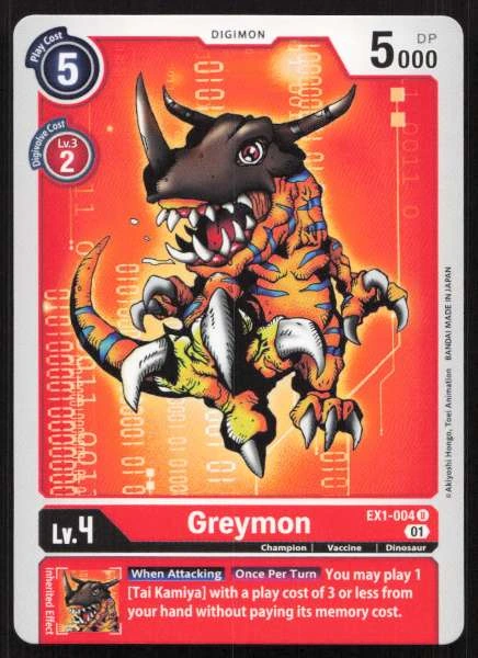 Greymon - Classic Collection #EX1-004