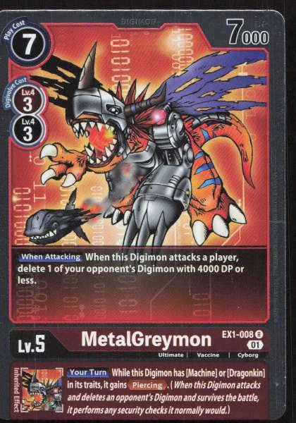 MetalGreymon - Classic Collection #EX1-008