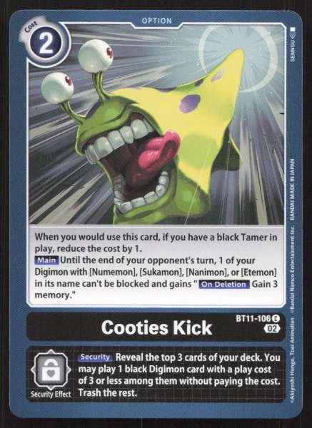 Cooties Kick - Dimensional Phase #BT11-106