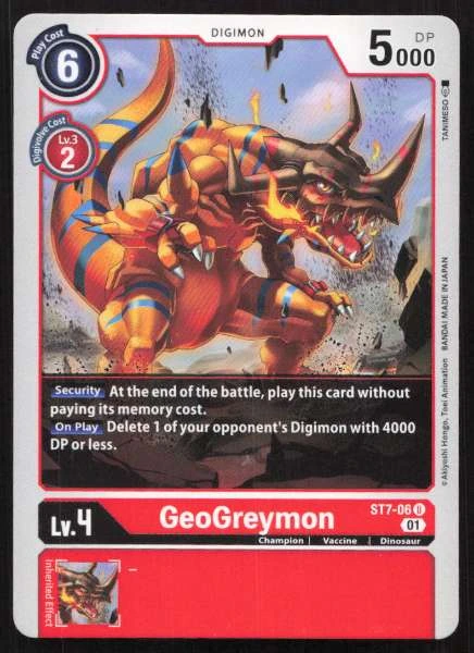GeoGreymon - Multiple Sets #ST7-06