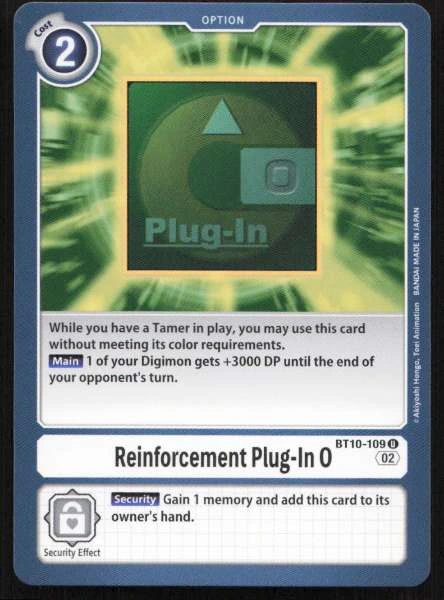 Reinforcement Plug-In O - Xros Encounter #BT10-109
