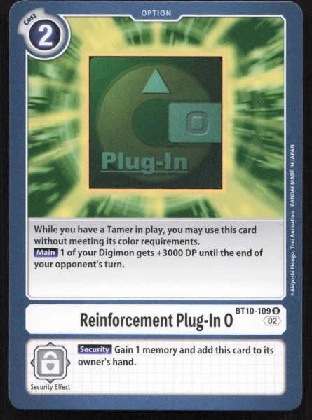 Reinforcement Plug-In O - Xros Encounter #BT10-109