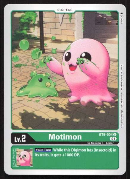 Motimon - X Record #BT9-004