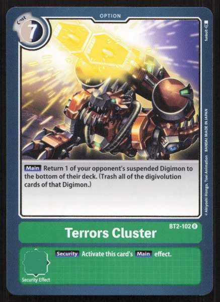 Terrors Cluster - Release Special Booster 1.0 #BT2-102