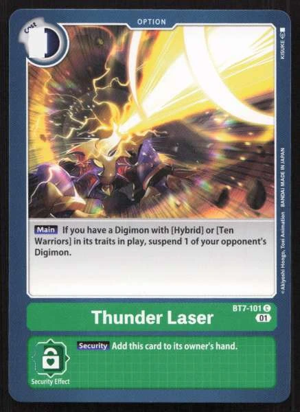 Thunder Laser - Next Adventure #BT7-101