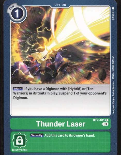 Thunder Laser - Next Adventure #BT7-101