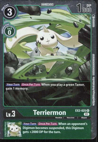Terriermon - Digital Hazard #EX2-025