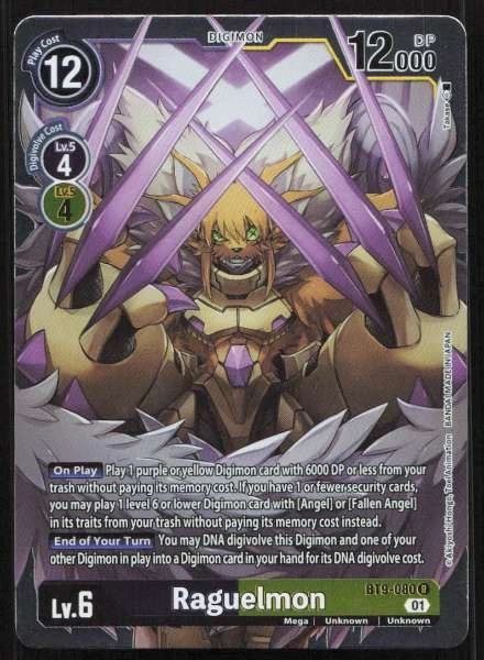 Raguelmon - X Record #BT9-080