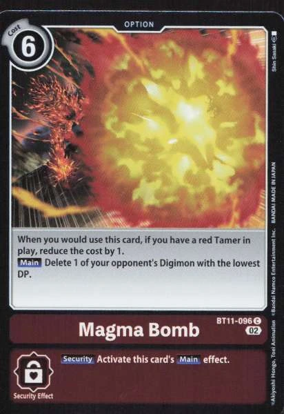 Magma Bomb - Dimensional Phase #BT11-096
