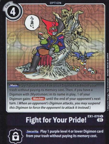Fight for Your Pride! - Classic Collection #EX1-070