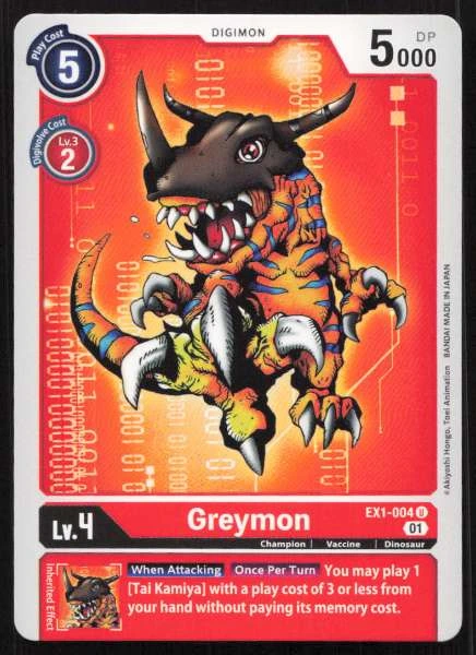 Greymon - Classic Collection #EX1-004