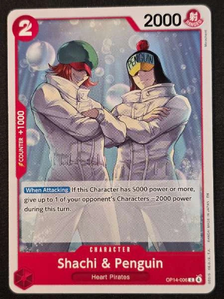 Shachi & Penguin - The Azure Sea's Seven #OP14-006