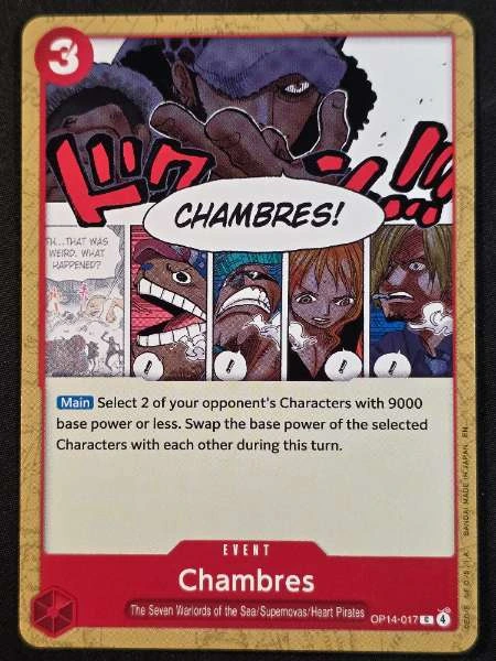Chambres - The Azure Sea's Seven #OP14-017