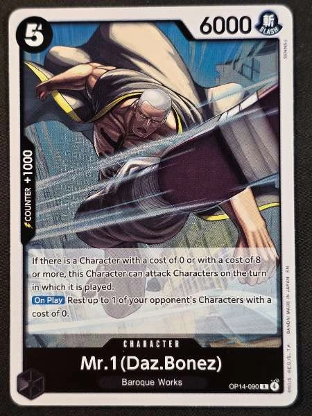 Mr.1(Daz.Bonez) - The Azure Sea’s Seven #OP14-090