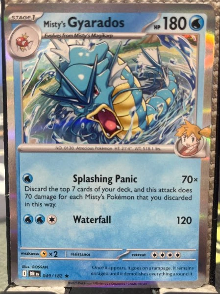 Misty's Gyarados - Destined Rivals #049/182
