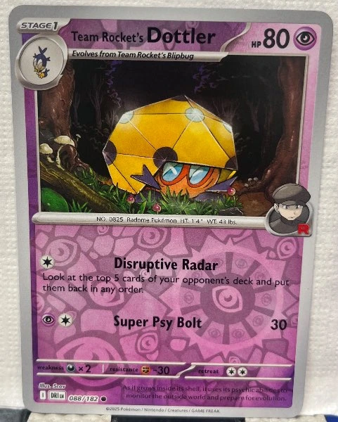 Team Rocket's Dottler - Destined Rivals #088/182