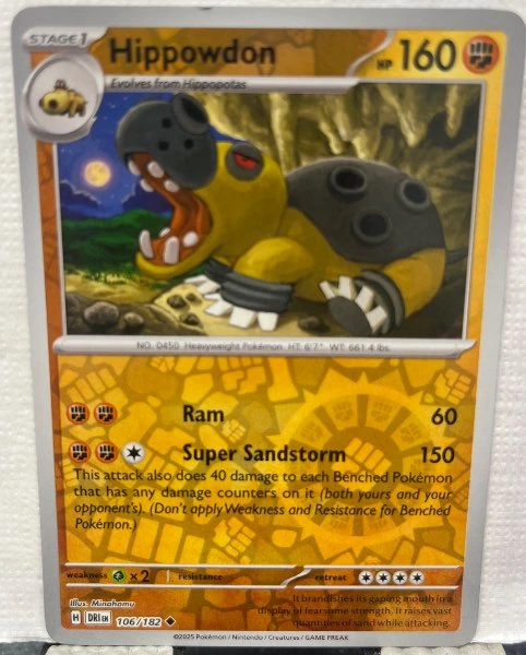 Hippowdon - Destined Rivals #106/182
