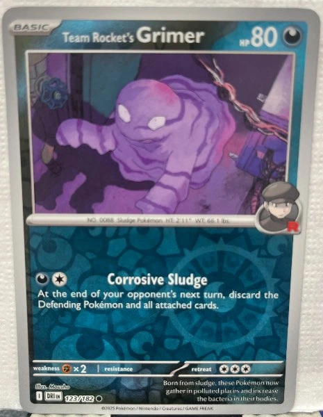 Team Rocket's Grimer - Destined Rivals #123/182