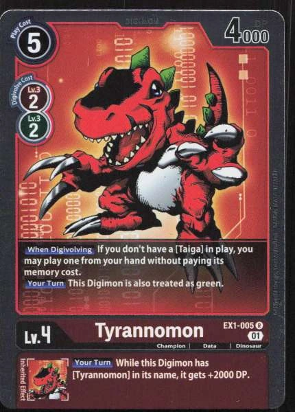Tyrannomon - Classic Collection #EX1-005