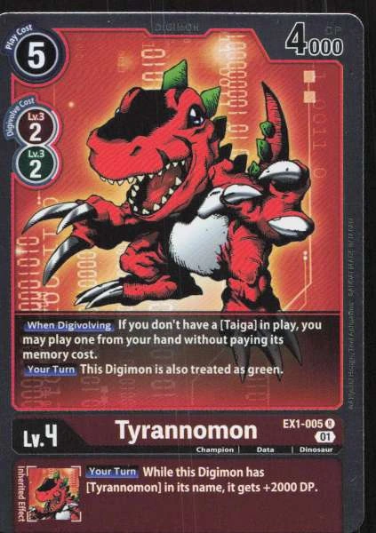 Tyrannomon - Classic Collection #EX1-005