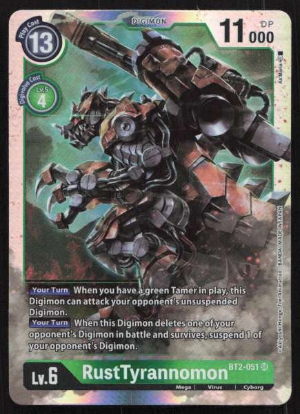 RustTyranomon - Booster Part 2 #BT2-051