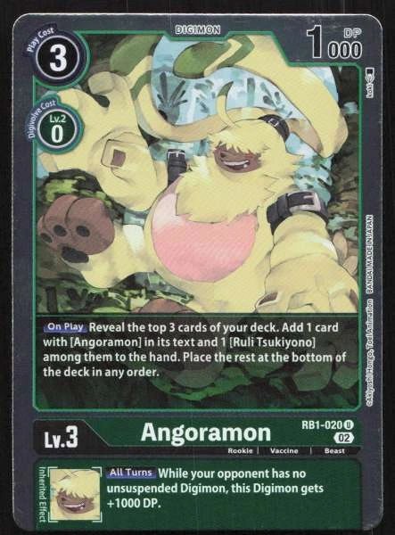 Angoramon - Resurgence Booster #RB1-020