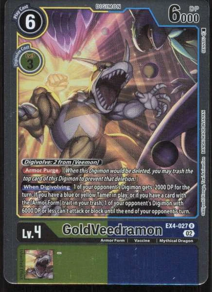 GoldVeedramon - Alternative Being #EX4-027