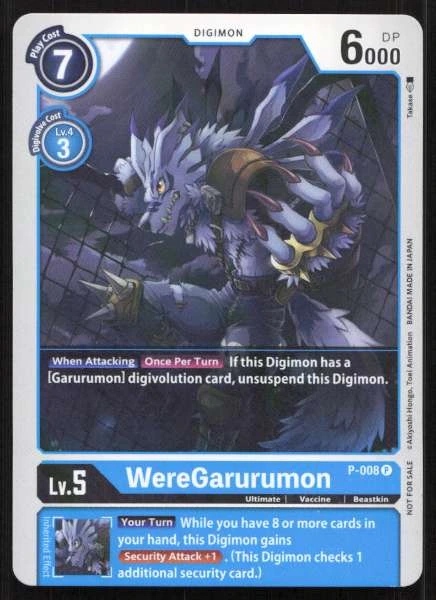 WereGarurumon - Promo #P-008
