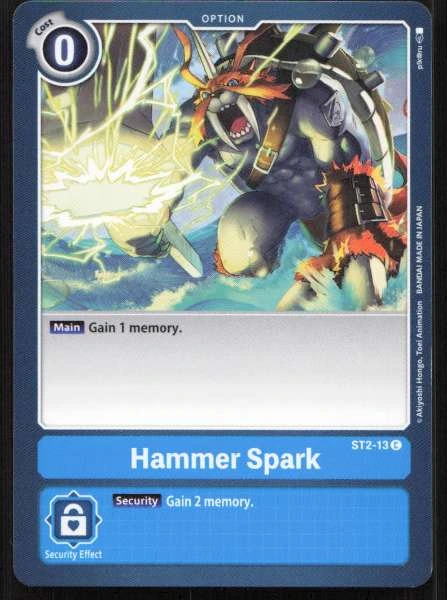 Hammer Spark - Starter Deck 2: Cocytus Blue #ST2-13