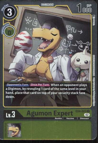 Agumon Expert - Alternative Being #EX4-023
