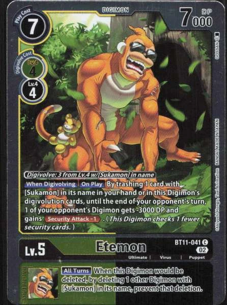 Etemon - Dimensional Phase #BT11-041